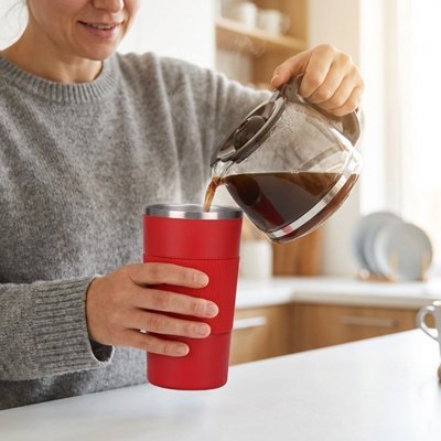 Mug - isotherme - en acier - inoxydable - étanche - Thermo - Pro