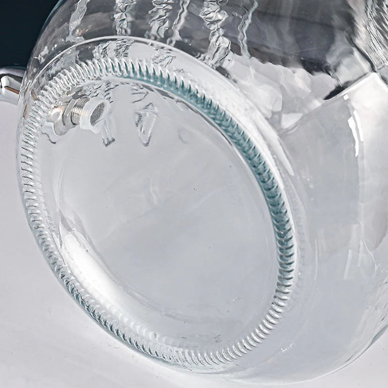 distributeur de boisson en verre avec robinet
