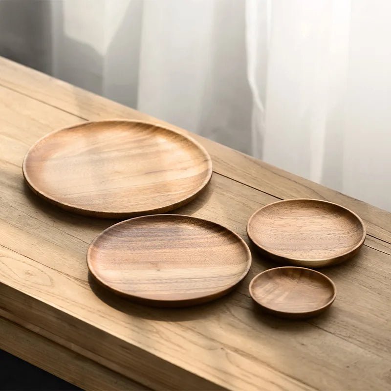 assiette en bois de jujubier - Prati - Kitchen