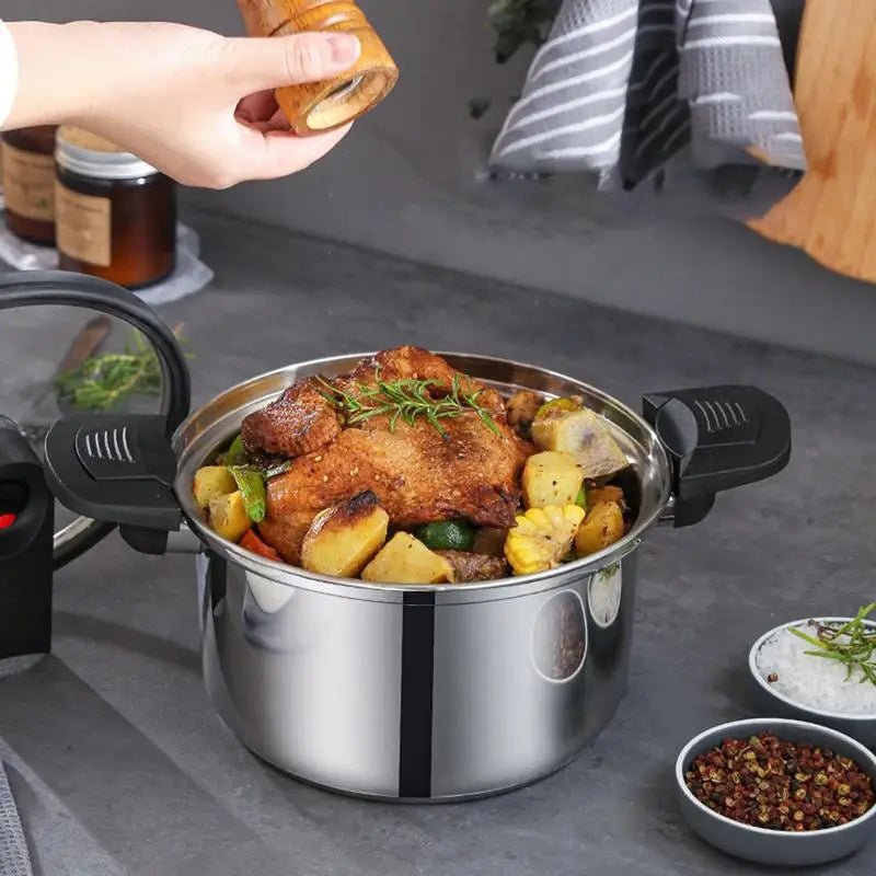 autocuiseur inox ergonomique à basse pression - Prati - Kitchen