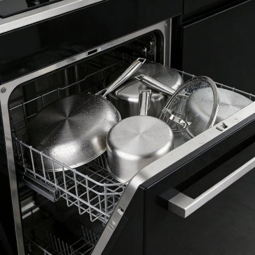 Batterie de cuisine inox 10 pièces - Prati-Kitchen
