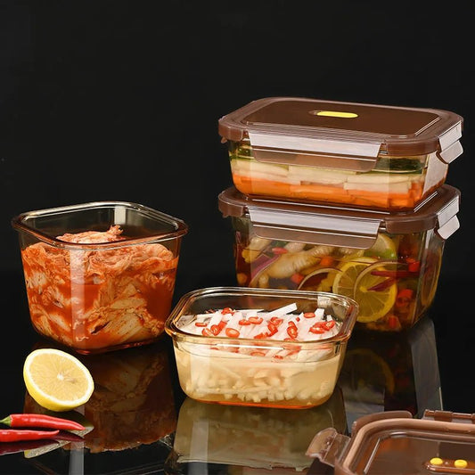 boîte de conservation en verre XXL hermétique - Spécial légumes pour réfrigérateur - Prati - Kitchen