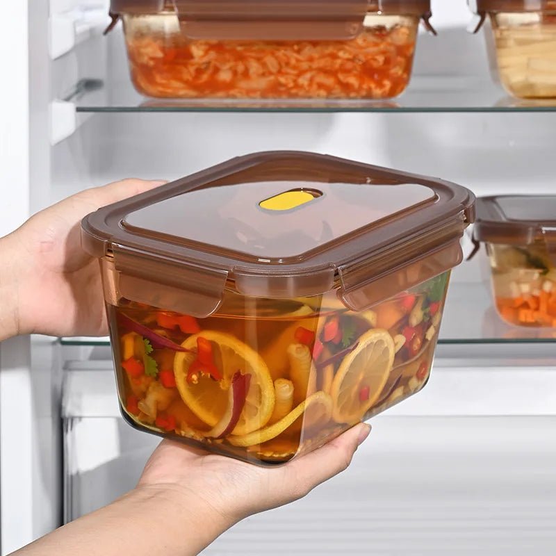 boîte de conservation en verre XXL hermétique - Spécial légumes pour réfrigérateur - Prati - Kitchen