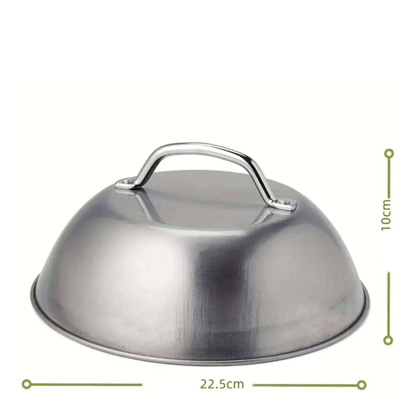Couvercle Polyvalent en Acier Inoxydable (Inox) pour Four | Accessoire Indispensable pour Camping et Cuisine Extérieure - Prati - Kitchen