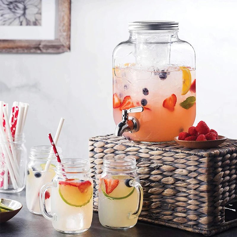 distributeur de boisson en verre avec robinet - Prati - Kitchen