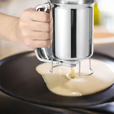 distributeur de pâte Pro en acier inoxydable | dosage Précis pour cupcakes et gâteaux - Prati - Kitchen