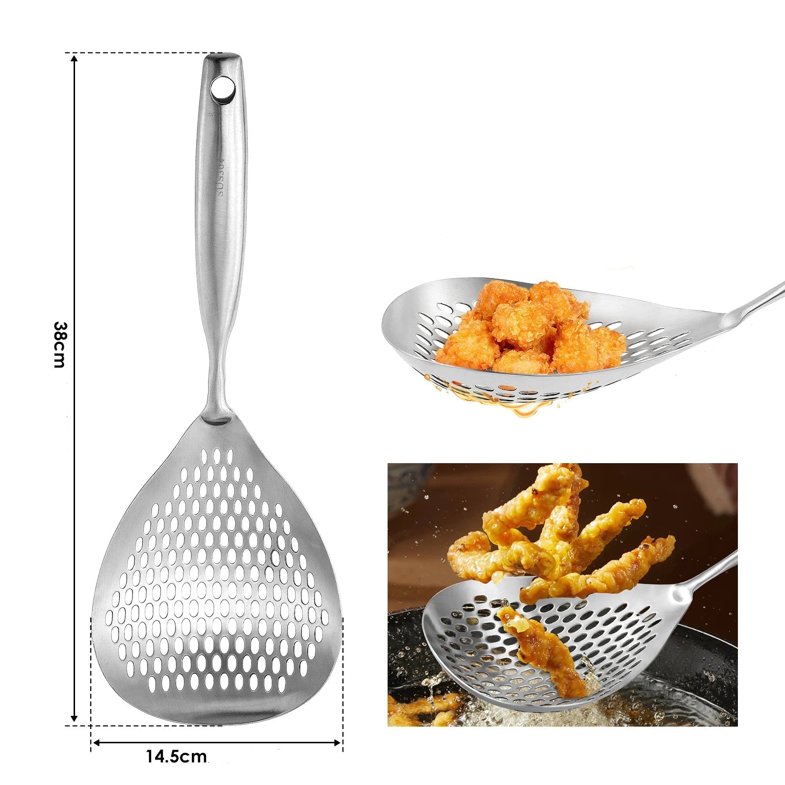 écumoire de cuisine en acier inoxydable - Prati - Kitchen