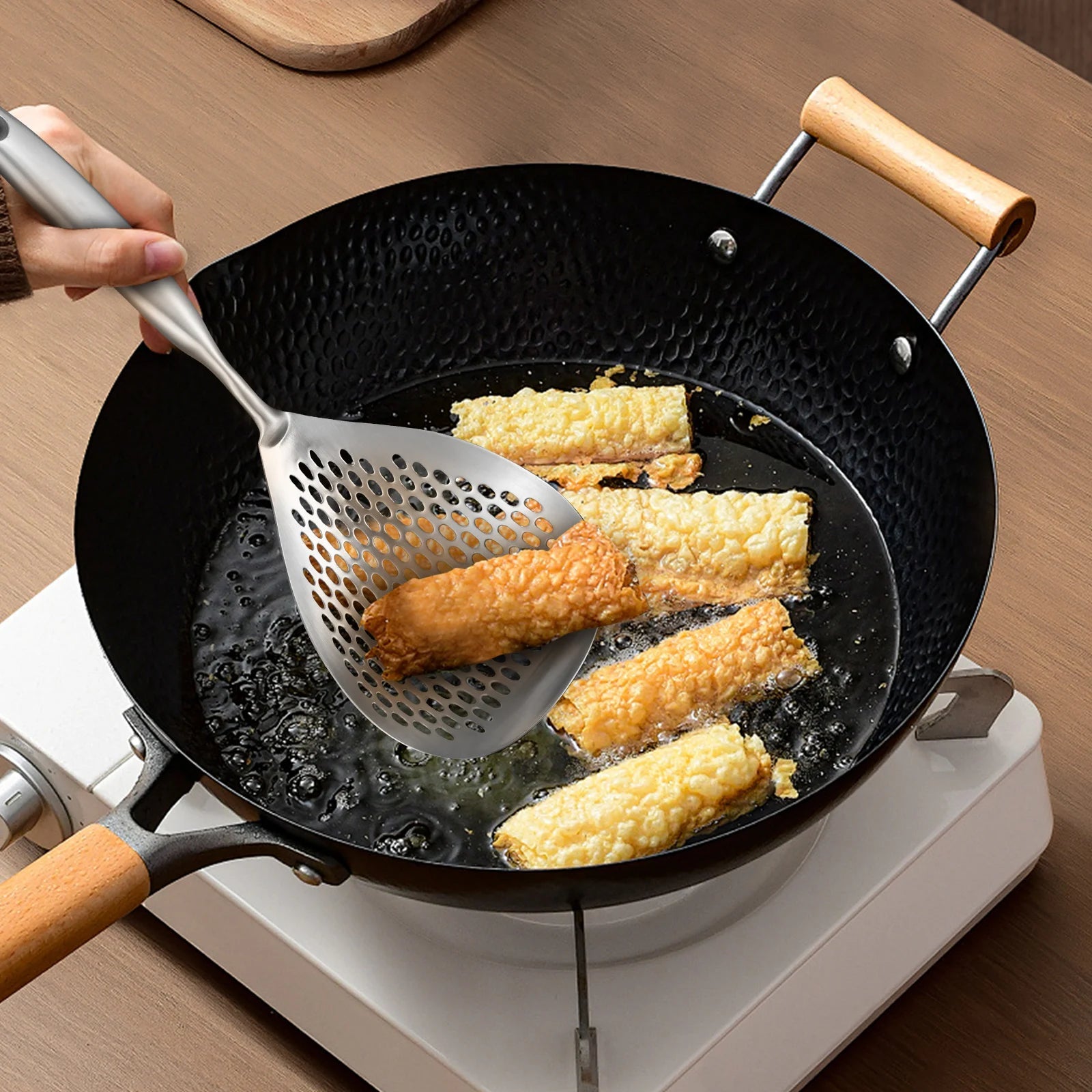 écumoire de cuisine en acier inoxydable - Prati - Kitchen