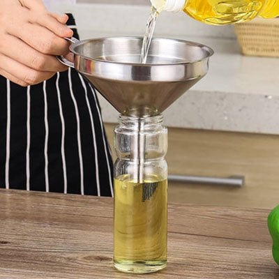 entonnoir à large bouche en acier inoxydable Pro | outil de qualité - Prati - Kitchen