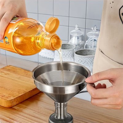 entonnoir à large bouche en acier inoxydable Pro | outil de qualité - Prati - Kitchen