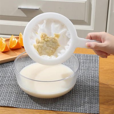 Filtre à Lait Végétal Réutilisable en Nylon - Sac pour Lait de Noix, Soja, Amendes, Jus - Prati - Kitchen