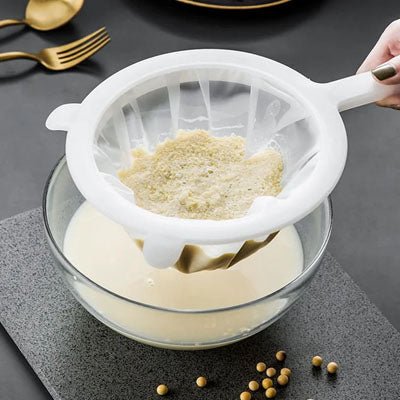 Filtre à Lait Végétal Réutilisable en Nylon - Sac pour Lait de Noix, Soja, Amendes, Jus - Prati - Kitchen