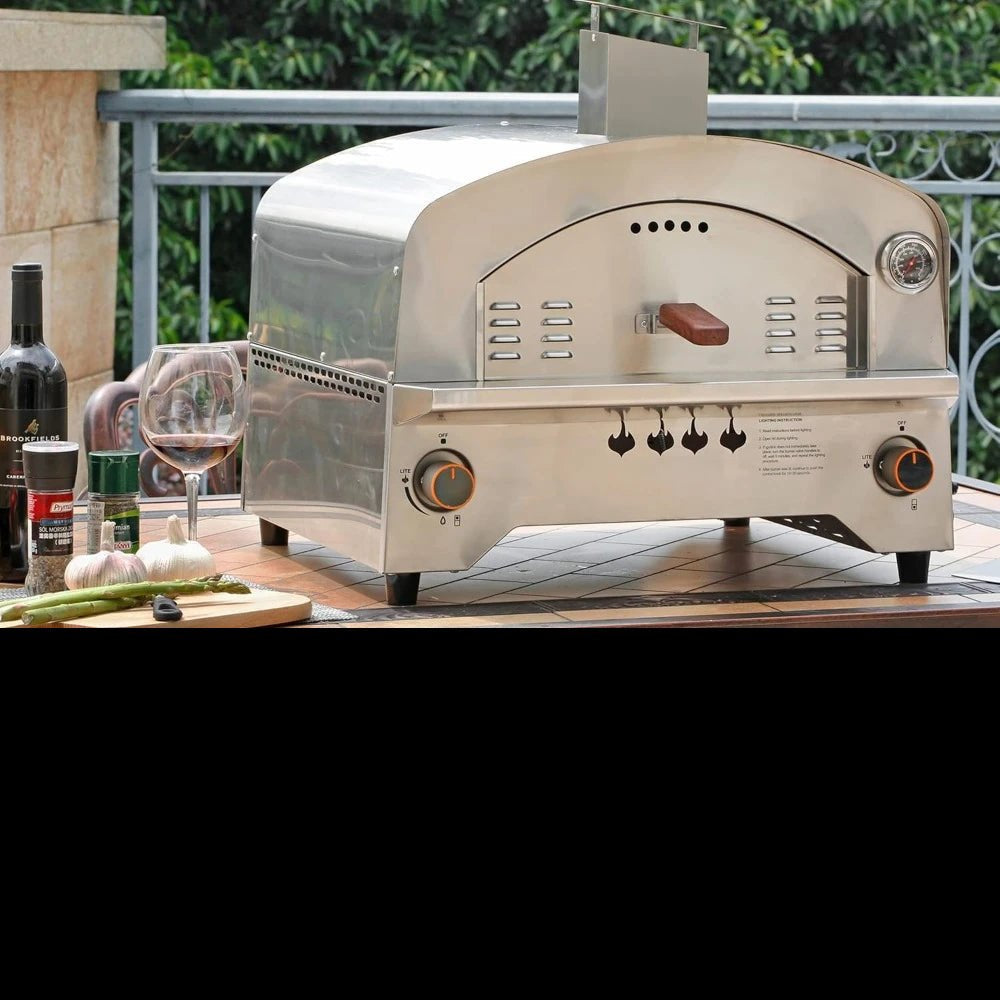 four à pizza à gaz portable avec accessoire
