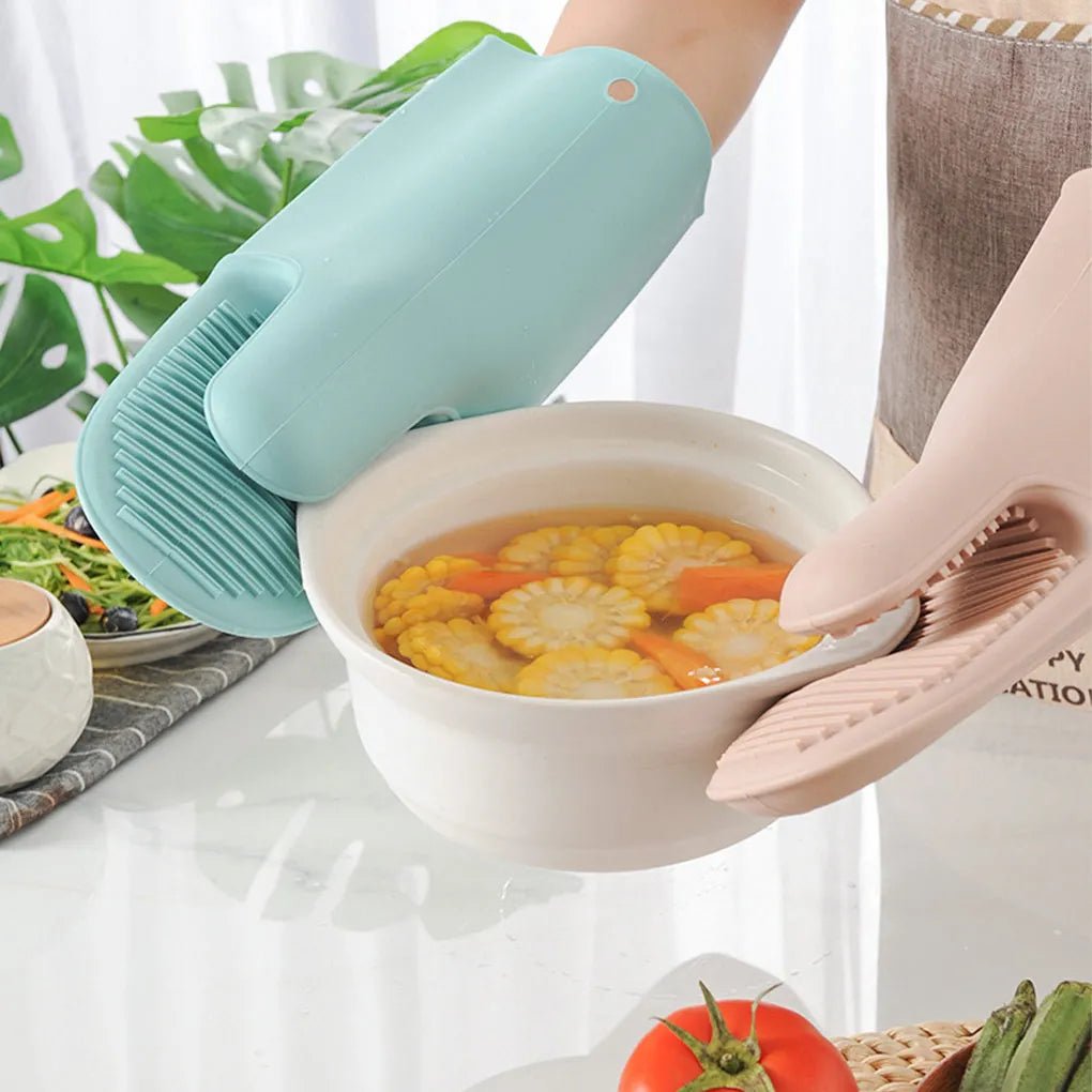 Gant de Four en Silicone | Long, Résistant à la Chaleur | BBQ et Cuisine Pro - Prati - Kitchen