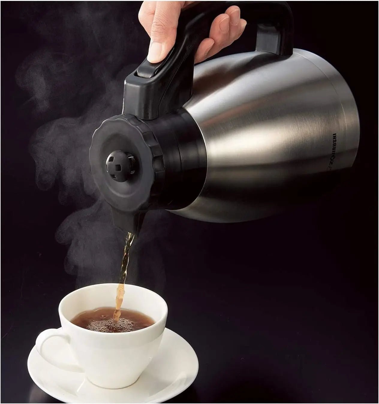 machine à café filtres automatique 10 tasses - Design en acier inoxydable noir - Prati - Kitchen