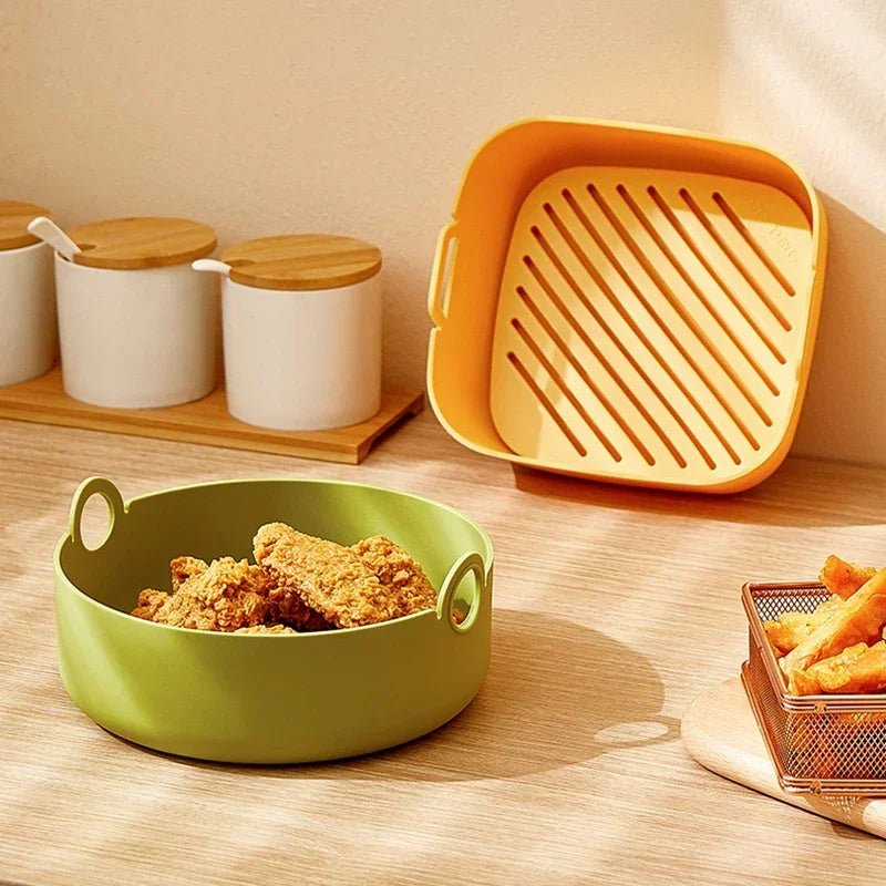 Moule Silicone Réutilisable Air Fryer Antiadhésif | Rond et Platine - Prati - Kitchen