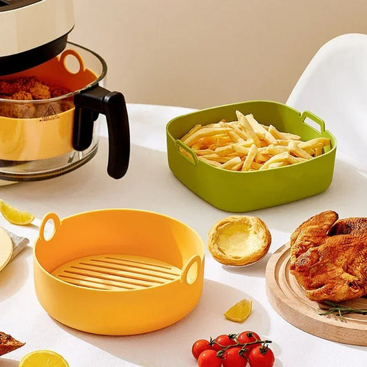 Moule Silicone Réutilisable Air Fryer Antiadhésif | Rond et Platine - Prati - Kitchen