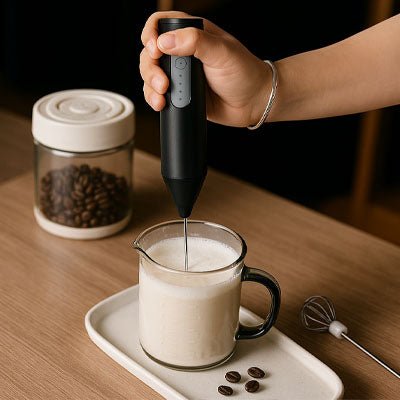 Mousseur Ă lait rechargeable - Prati-Kitchen