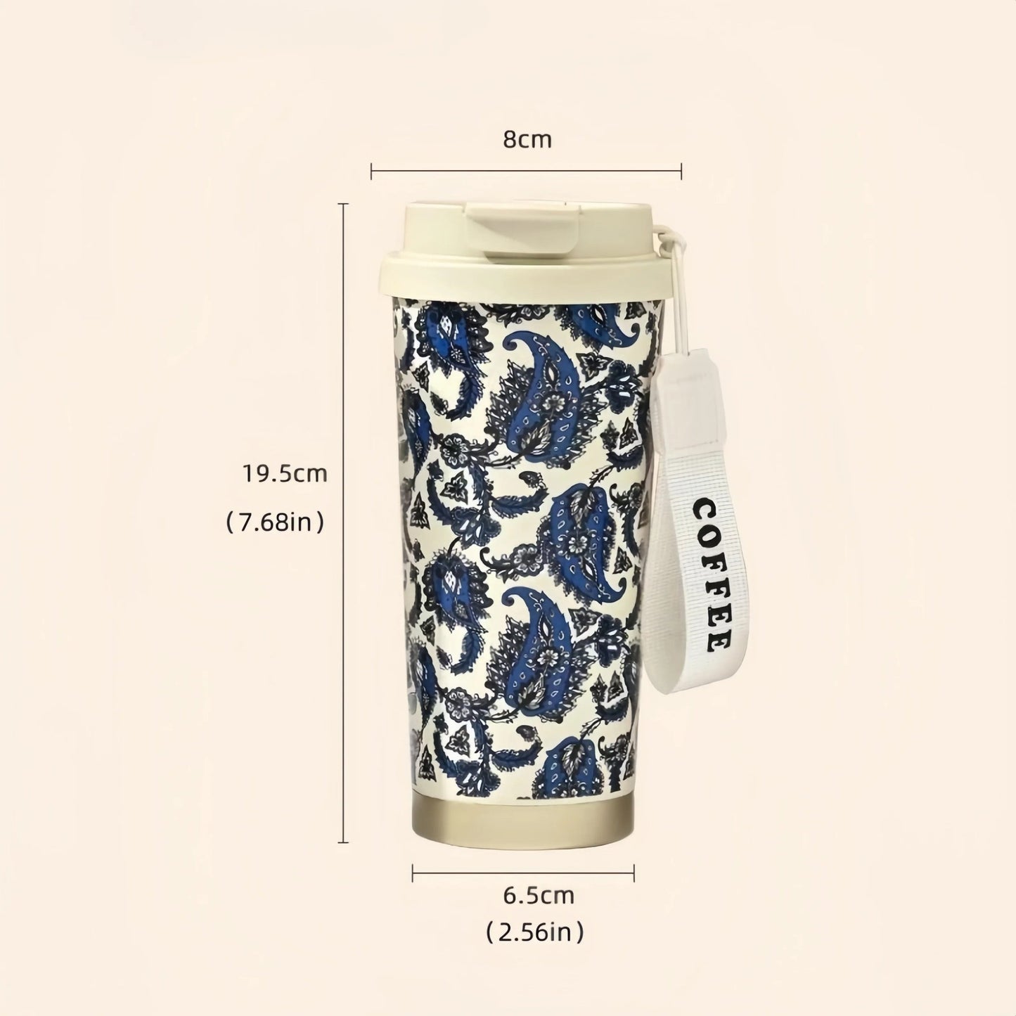 Mug isotherme 500ml acier inoxydable double paroi - Prati - Kitchen