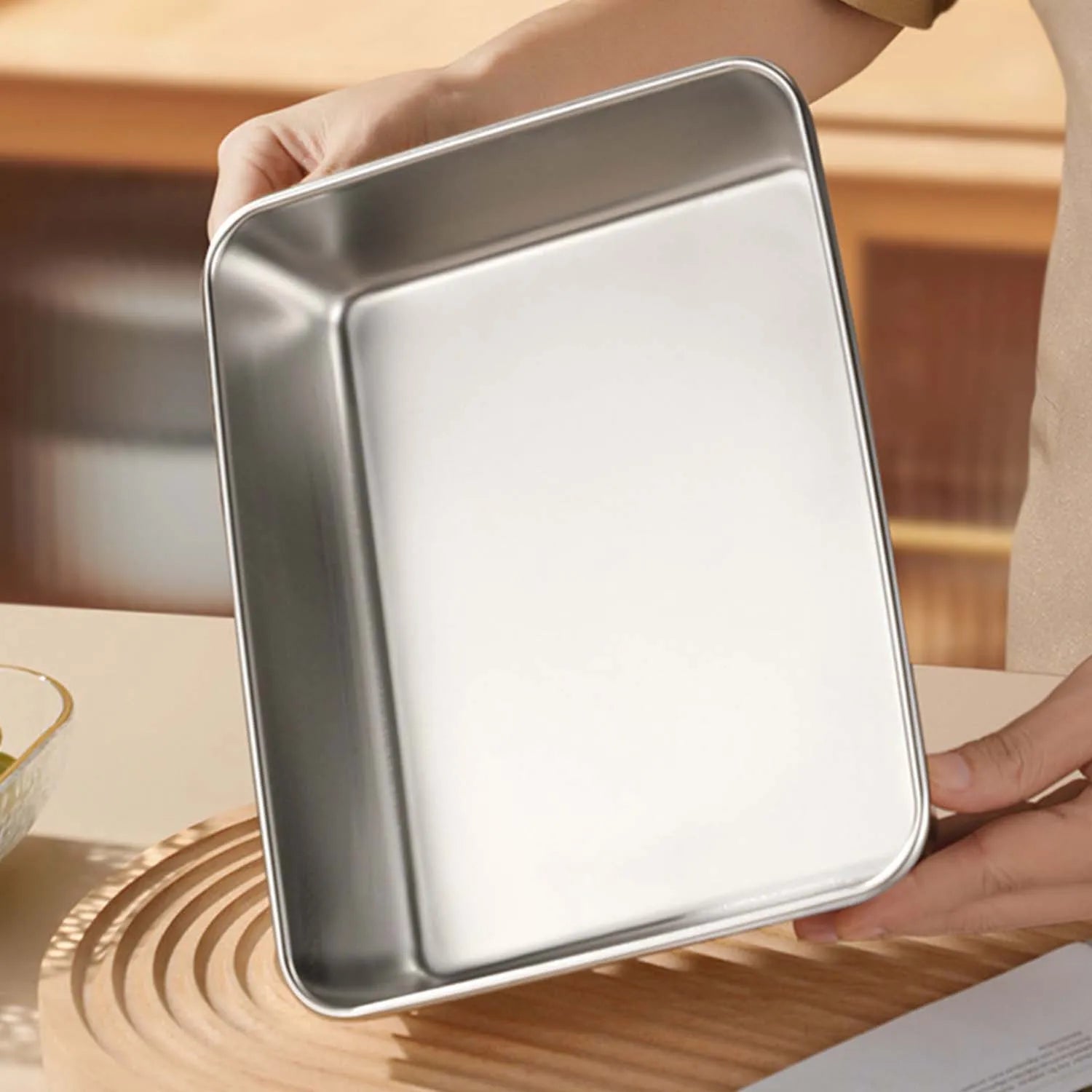 Organisateur Frigo et Réfrigérateur en Acier Inoxydable Lot de 10 - Prati - Kitchen