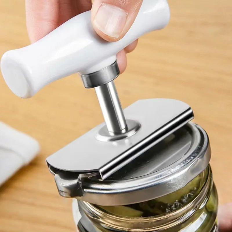 Ouvre Bocaux Universel, Rotatif et Réglable - En Acier Inoxydable - Prati - Kitchen