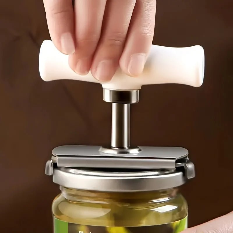 Ouvre Bocaux Universel, Rotatif et Réglable - En Acier Inoxydable - Prati - Kitchen