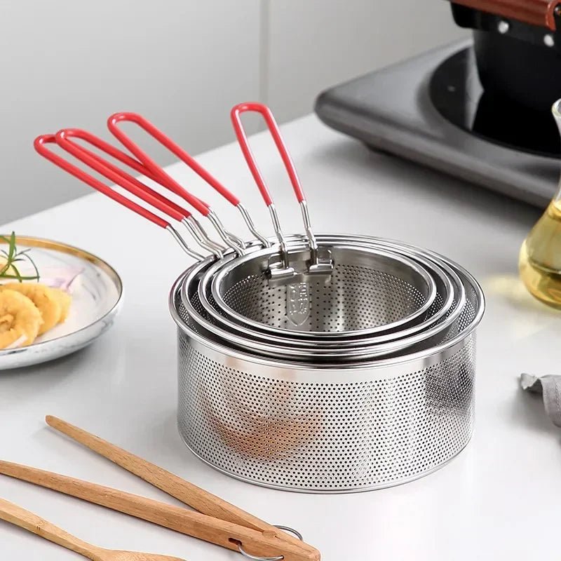 panier-de- cuisson- multifonction- en- acier- inoxydable : ensemble