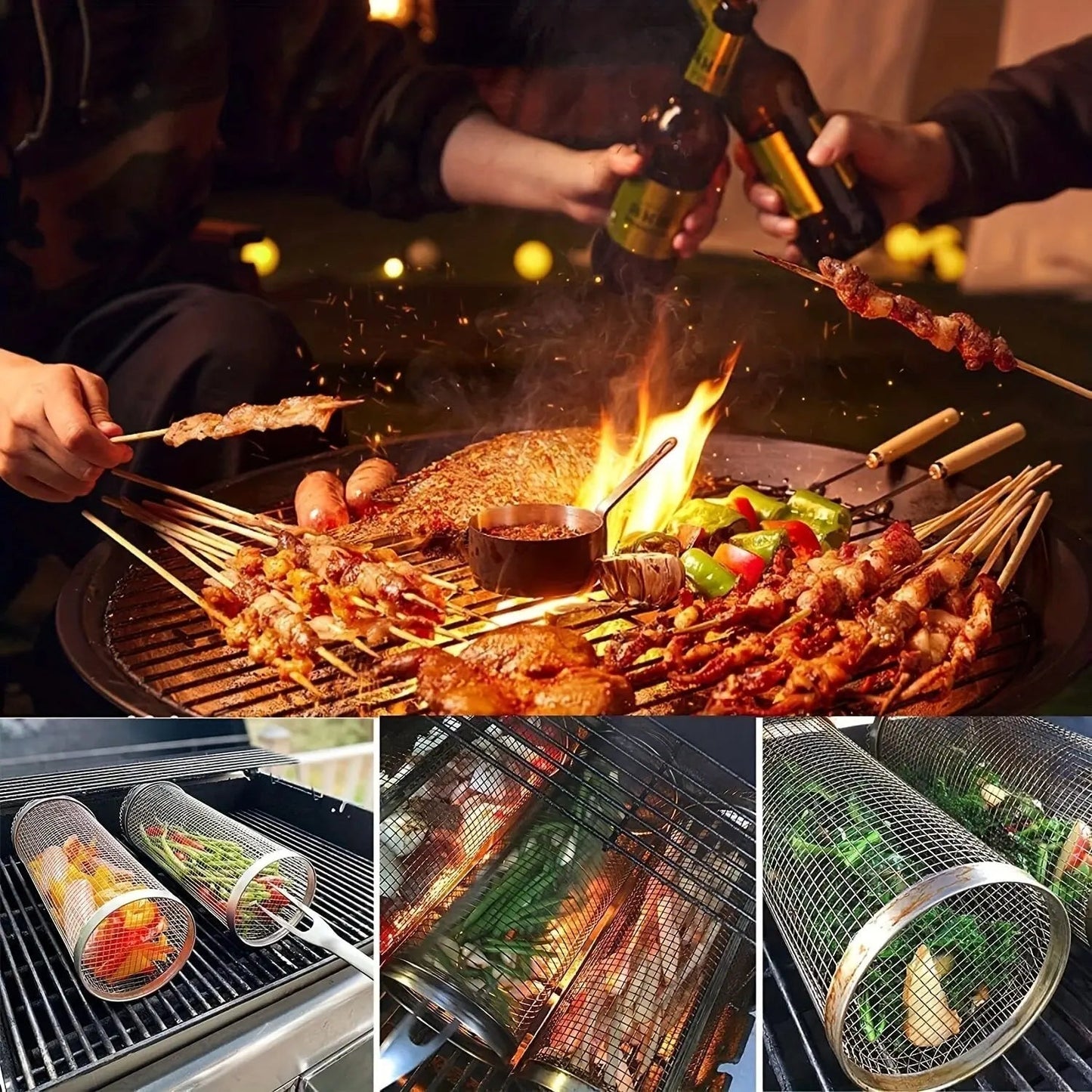 panier de barbecue roulant - Prati - Kitchen