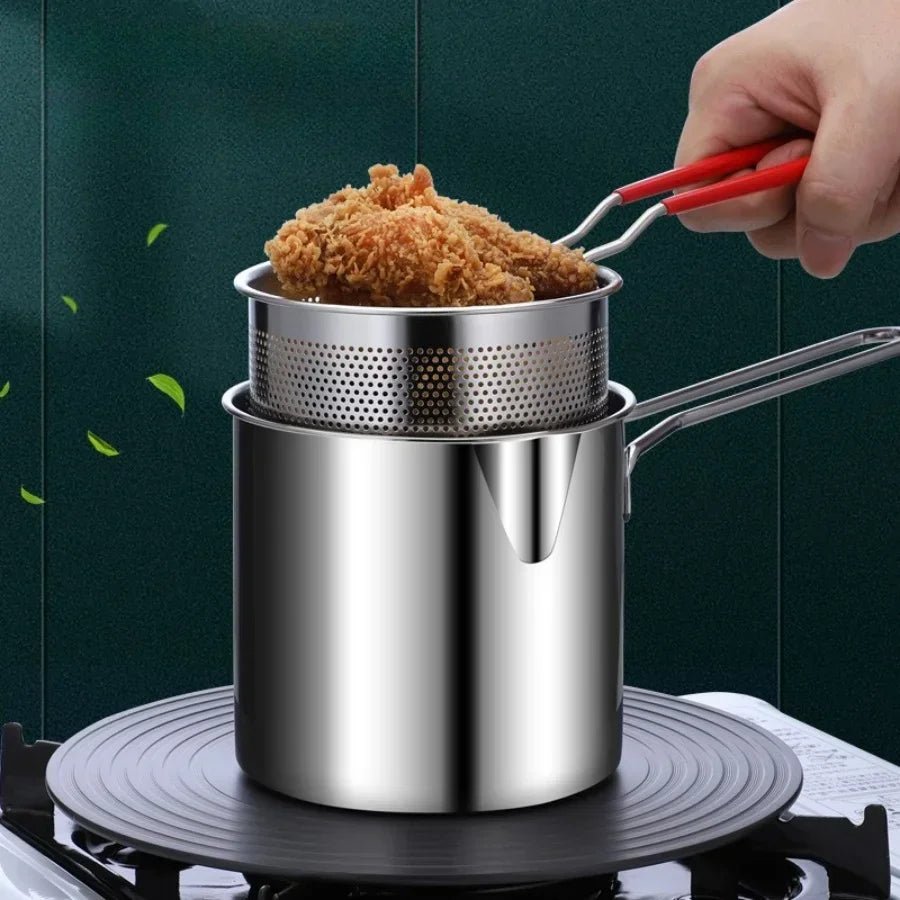 panier friteuse profond en inox pour cuisson immersive - Prati - Kitchen