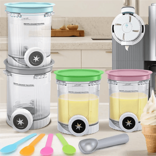 Pots à Glace ( Pintes) de Remplacement Ninja CREAMI (Lot de 4) | Compatibles NC700/NC701 - Prati - Kitchen