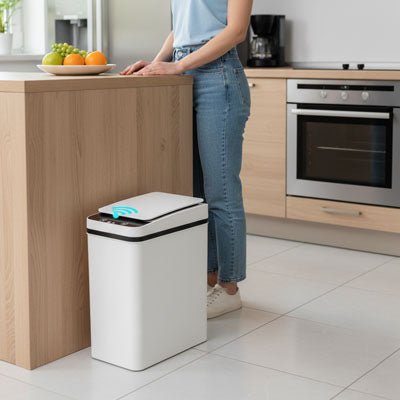 Poubelle Automatique Sans Contact 12L (Capteur infrarouge) - pour cuisine - Prati - Kitchen