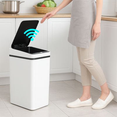Poubelle Automatique Sans Contact 12L (Capteur infrarouge) - pour cuisine - Prati - Kitchen