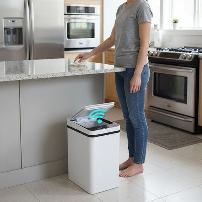 Poubelle Automatique Sans Contact 12L (Capteur infrarouge) - pour cuisine - Prati - Kitchen