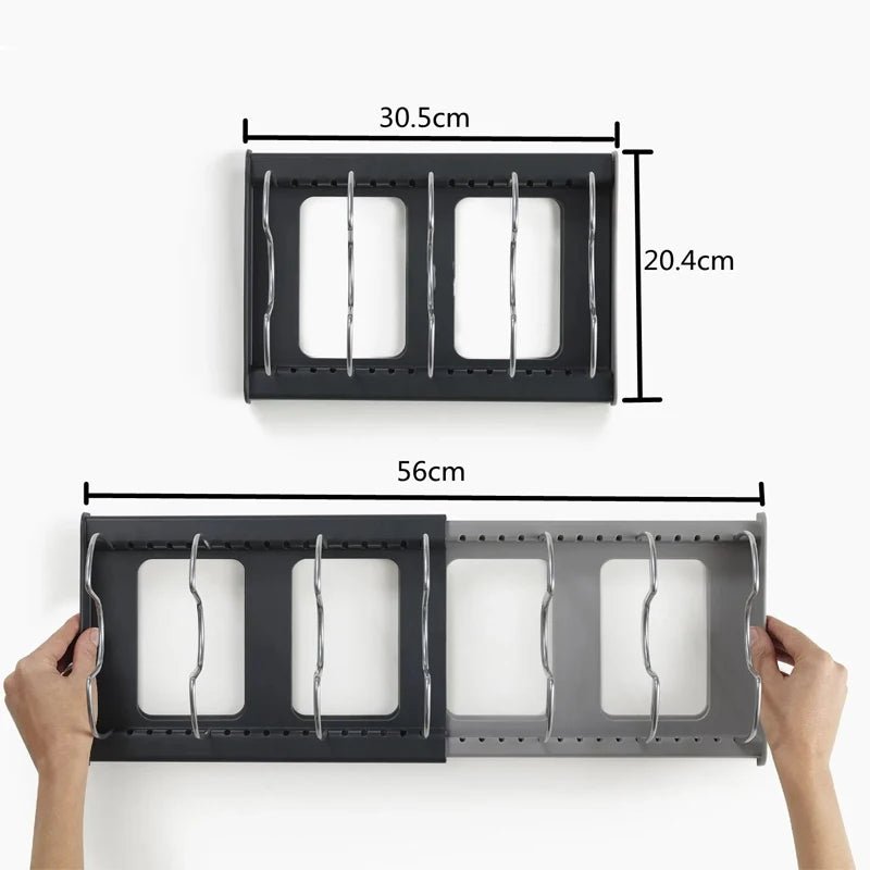 range couvercles extensible en acier inoxydable - Prati - Kitchen