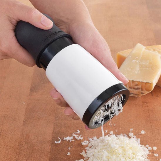râpe à fromage manuelle en acier inoxydable - moulin à parmesan rotatif - Prati - Kitchen