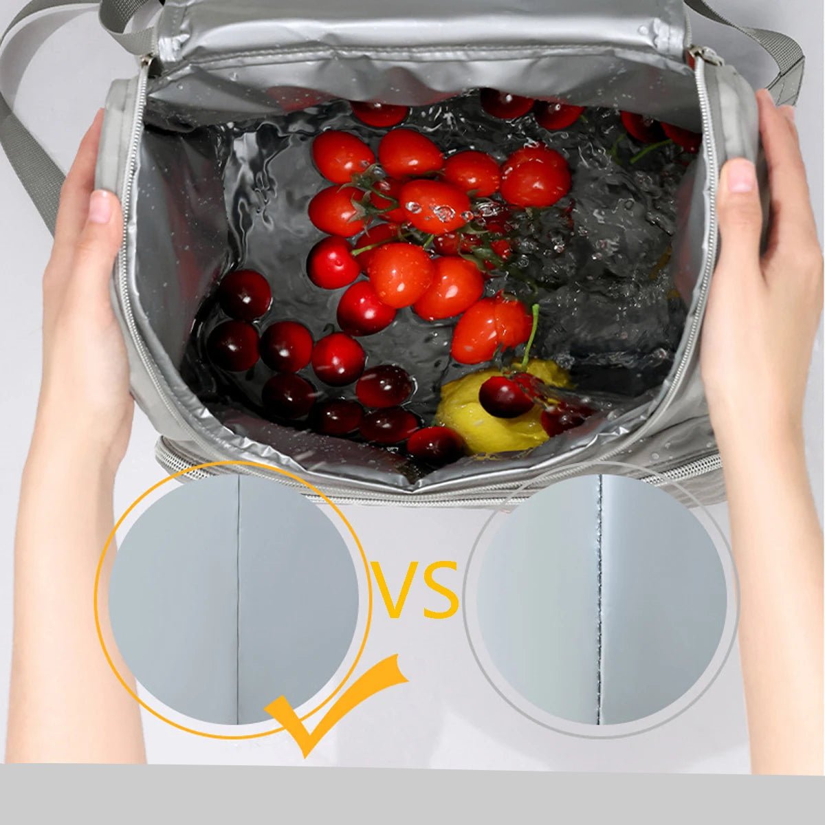 Sac Repas Isotherme XXL Étanche (Lunche Bag) - Idéal Bureau, Travail/ Pique - Nique - Prati - Kitchen