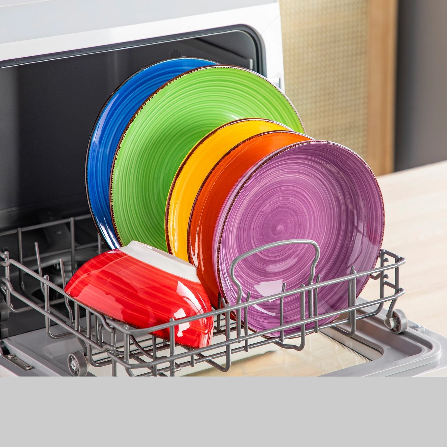 service- de- table- BONITA- VANCASSO- Vaisselle- en- grès- 18- pièces : dans- lave- vaisselle