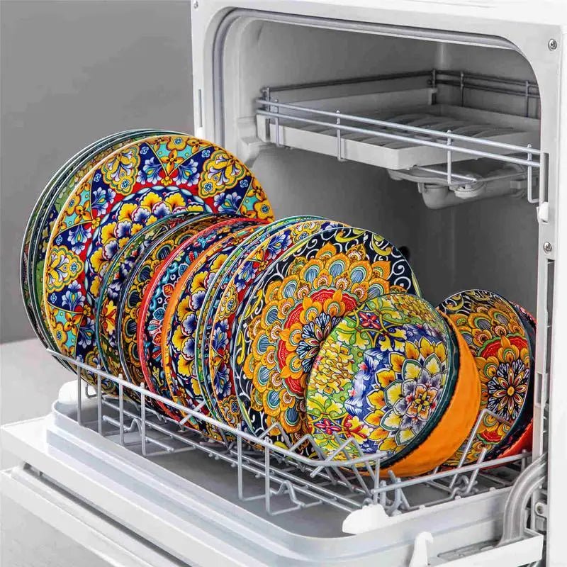 service - de - table - bohème - VANCASSO | 16 Pièces : vaisselle -VANCASSO - allant - au - lave-vaisselle