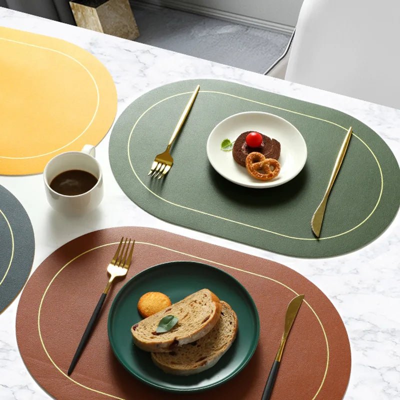 Set de table simili cuir lavable - Prati - Kitchen