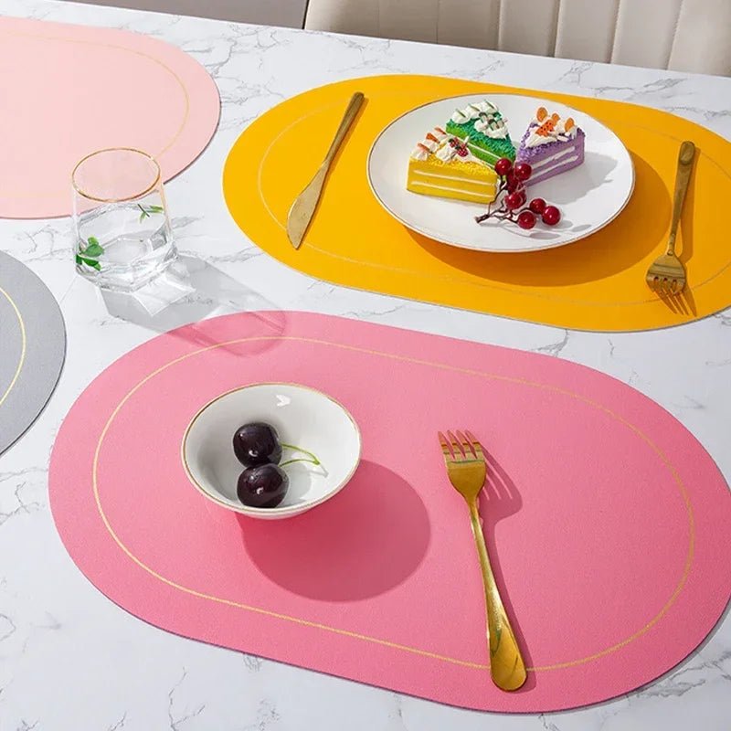 Set de table simili cuir lavable - Prati - Kitchen
