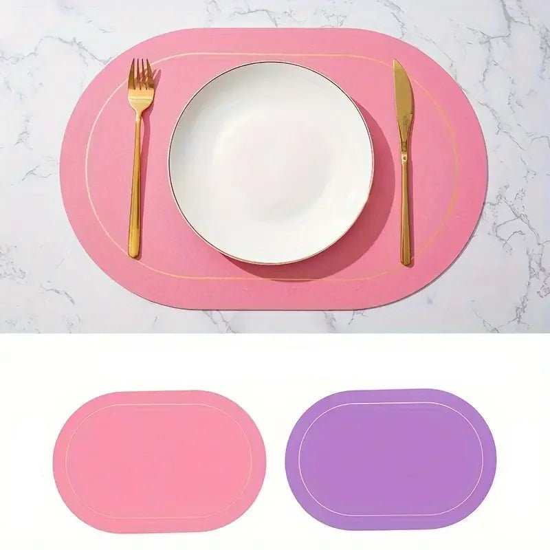 Set de table simili cuir lavable - Prati - Kitchen