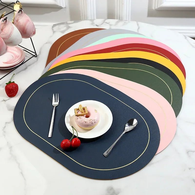 Set de table simili cuir lavable - Prati - Kitchen