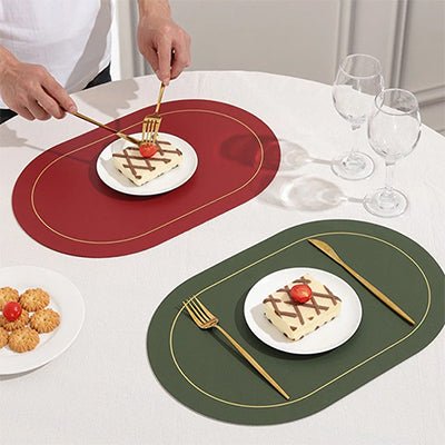 Set de table simili cuir lavable - Prati - Kitchen