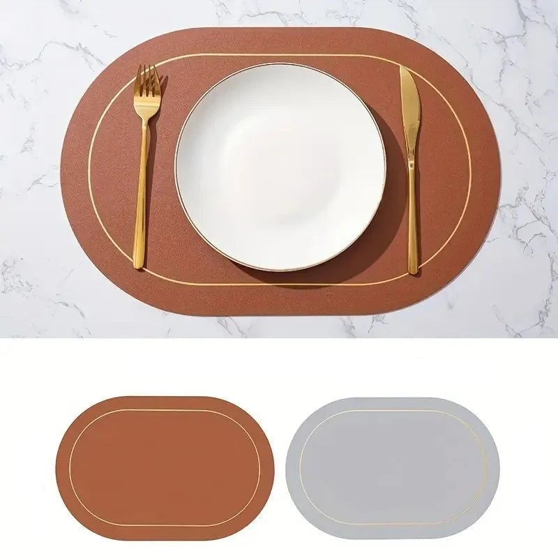Set de table simili cuir lavable - Prati - Kitchen