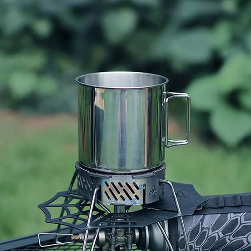 Tasse / Mug de Camping Pliable Inox 18/10 avec Mousqueton - Prati - Kitchen