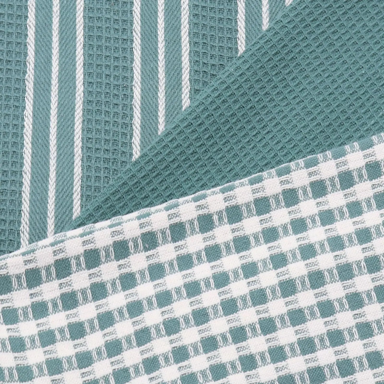 Torchon de Cuisine Gaufré 100% Coton | Ultra Absorbant, Doux et Séchage Rapide - Prati - Kitchen