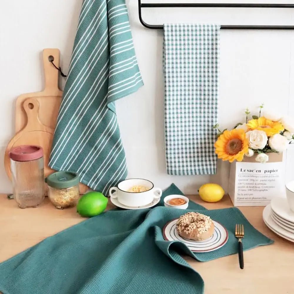 Torchon de Cuisine Gaufré 100% Coton | Ultra Absorbant, Doux et Séchage Rapide - Prati - Kitchen