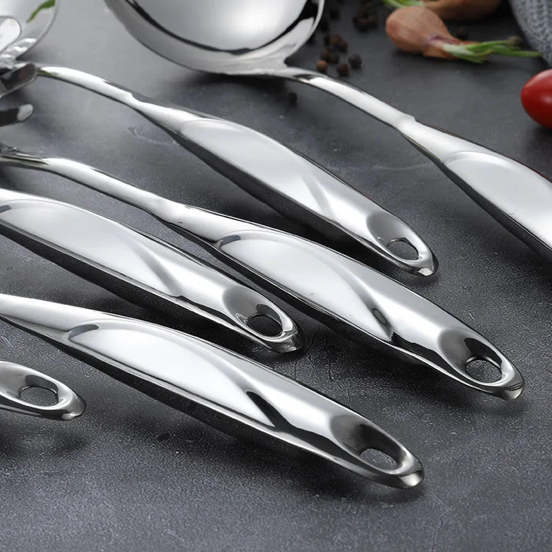 Ustensiles de Cuisine Premium en Acier Inoxydable - Résistant à la Chaleur - Prati - Kitchen
