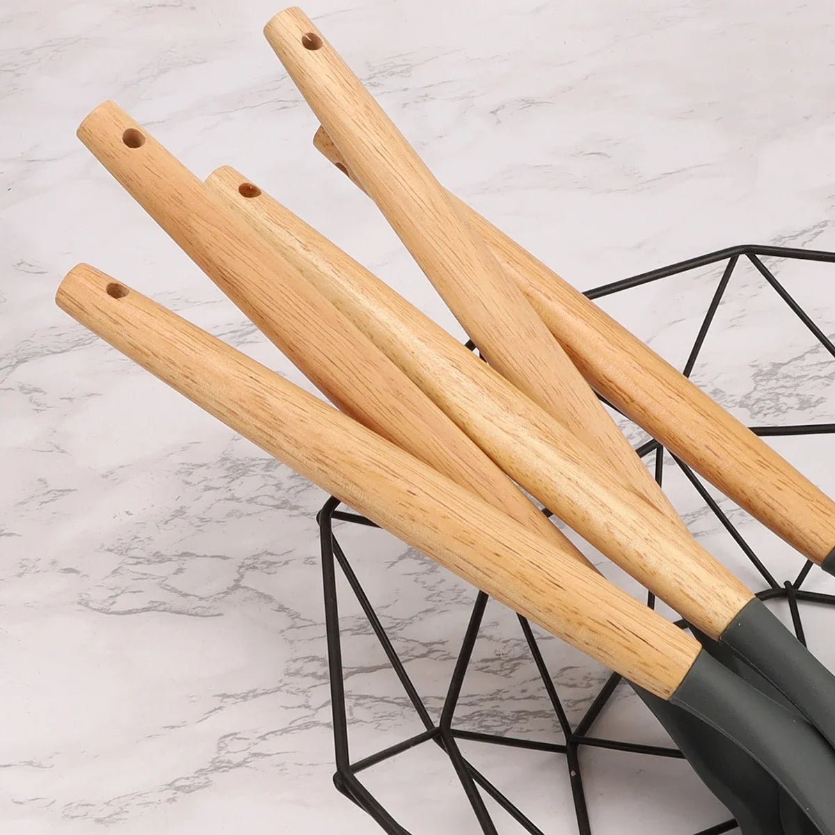 ustensiles manches en bois