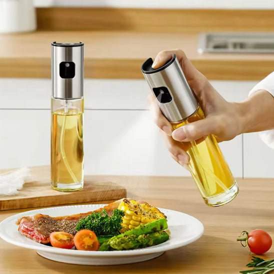Vaporisateur à huile d'olive en verre | Spray de cuisson Précise (Contrôle du Dosage) - Prati - Kitchen